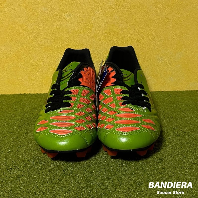 MIZUNO ミズノ サッカースパイク イグニタス 2 KH（グリーン×オレンジ