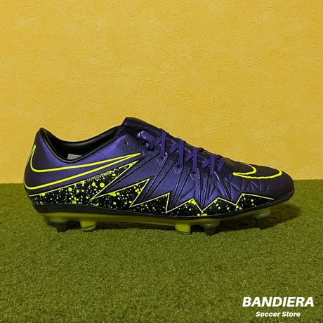 NIKE ナイキ サッカースパイク ハイパーヴェノム フィニッシュ SG-PRO（パープル×ブラック）768898 550 廃盤 激レア