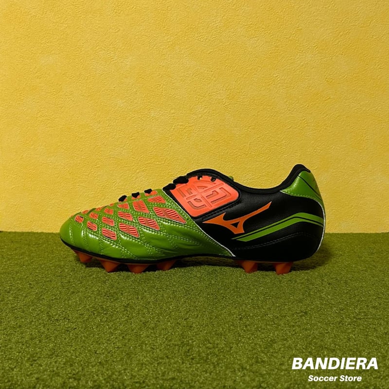 MIZUNO ミズノ サッカースパイク イグニタス 2 KH（グリーン×オレンジ