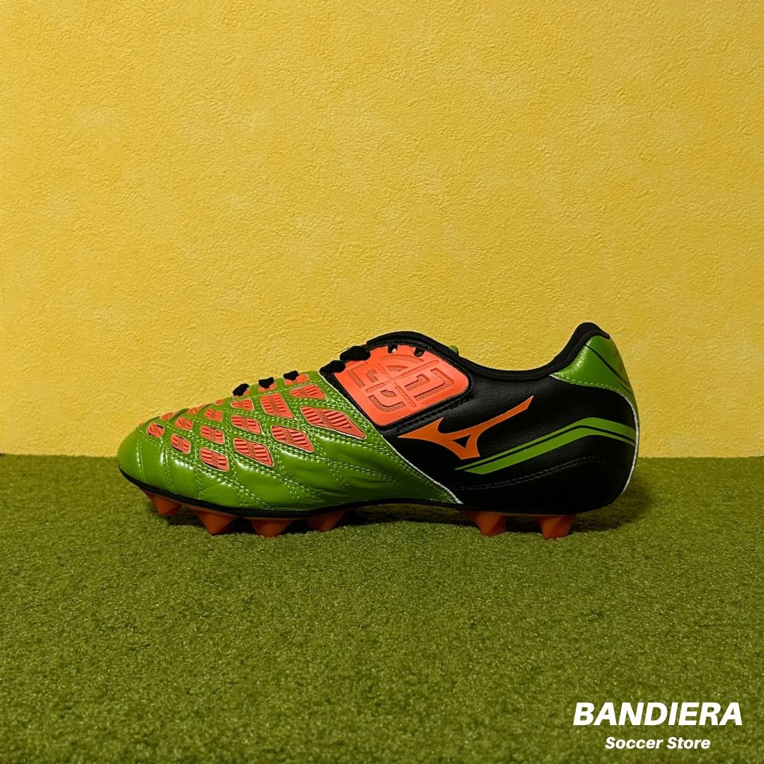 MIZUNO ミズノ サッカースパイク イグニタス 2 KH（グリーン×オレンジ