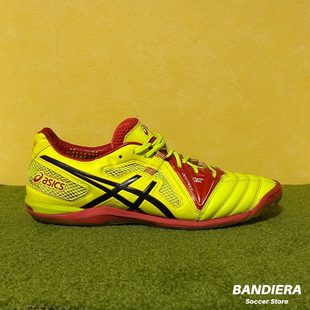 ASICS アシックス フットサルシューズ デスタッキ 5K（ネオンイエロー
