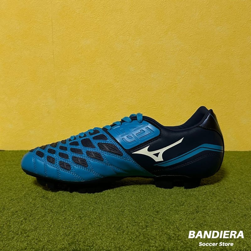 MIZUNO ミズノ サッカースパイク イグニタス 2 MD（ブルー×ホワイト