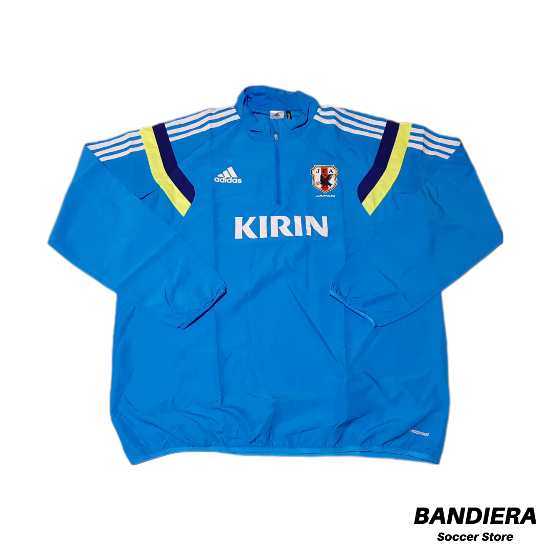 adidas 日本代表　KIRIN プルオーバー　ナイロンジャケット　ピステ Vintage Adidas Japan National Football Team Jacket Soccer Track