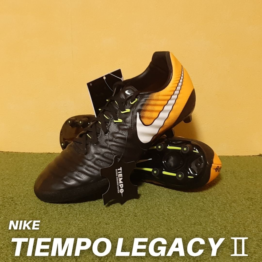 NIKE サッカースパイク ティエンポレガシー3 HG-E ナイキ】サッカースパイク ティエンポ レガシー III HG-E（ブラック