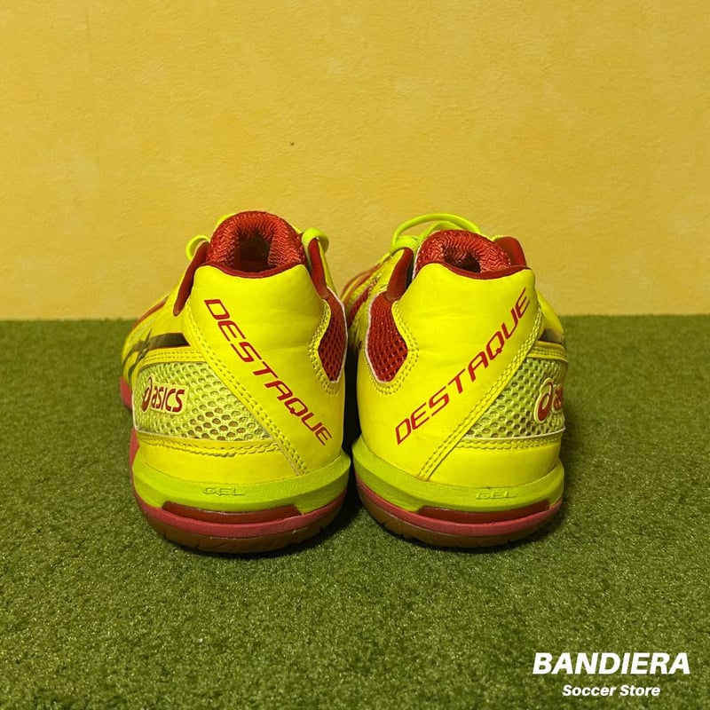 ASICS アシックス フットサルシューズ デスタッキ 5K（ネオンイエロー