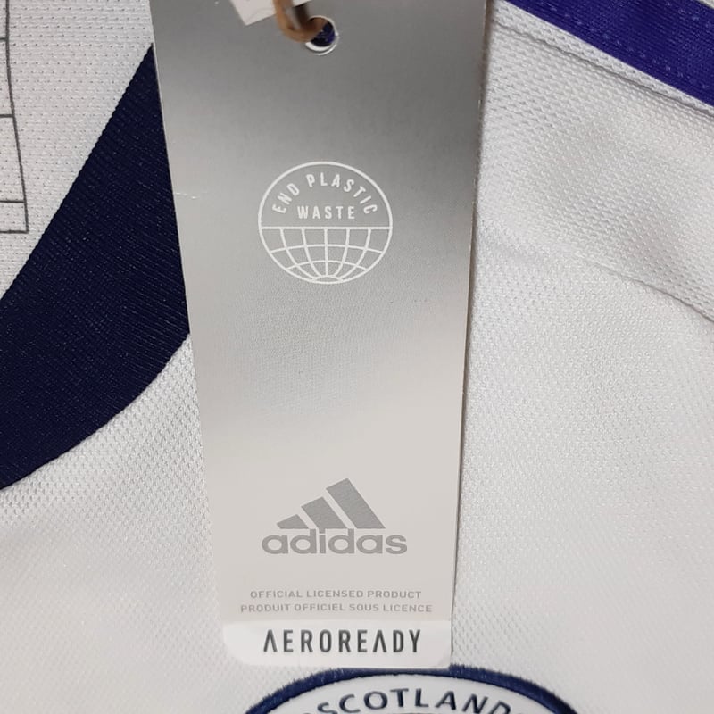 アディダス 正規品 新品 2022 スコットランド代表 ユニフォーム 激レア M アディダス】2022 スコットランド代表 ユニフォーム アウェイ 半袖