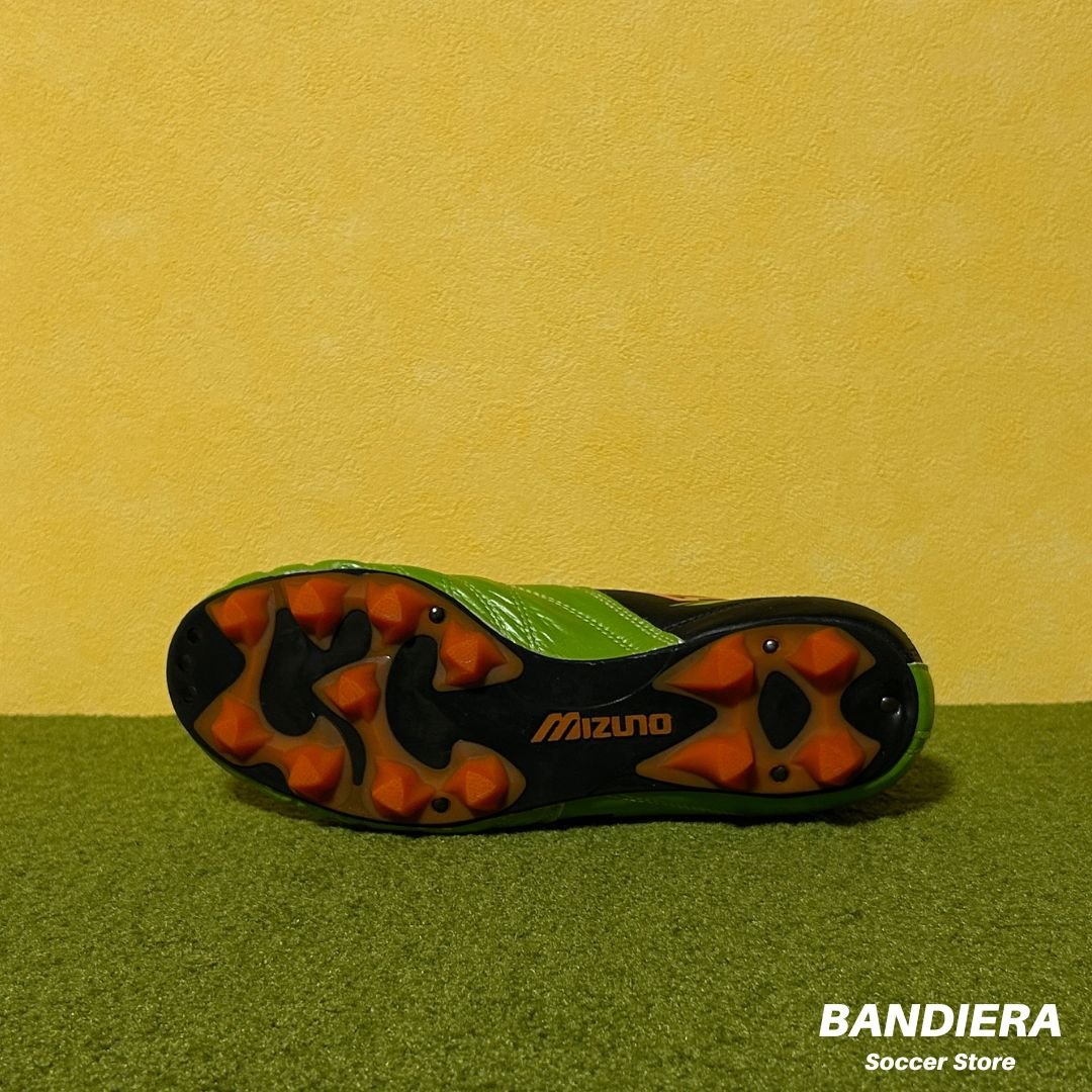 MIZUNO ミズノ サッカースパイク イグニタス 2 KH（グリーン×オレンジ