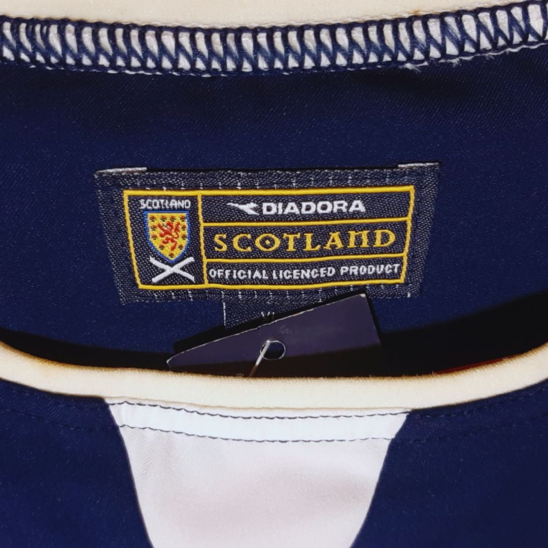 ディアドラ】2003-05 スコットランド代表 ユニフォーム ホーム 半袖