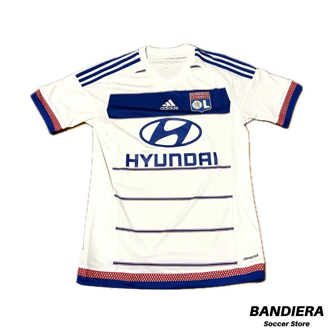 新品 アディダス オリンピック リヨン 2015-16 ユニフォーム Sサイズ アディダス】オリンピック・リヨン 2015/16 ユニフォーム ホーム 半袖