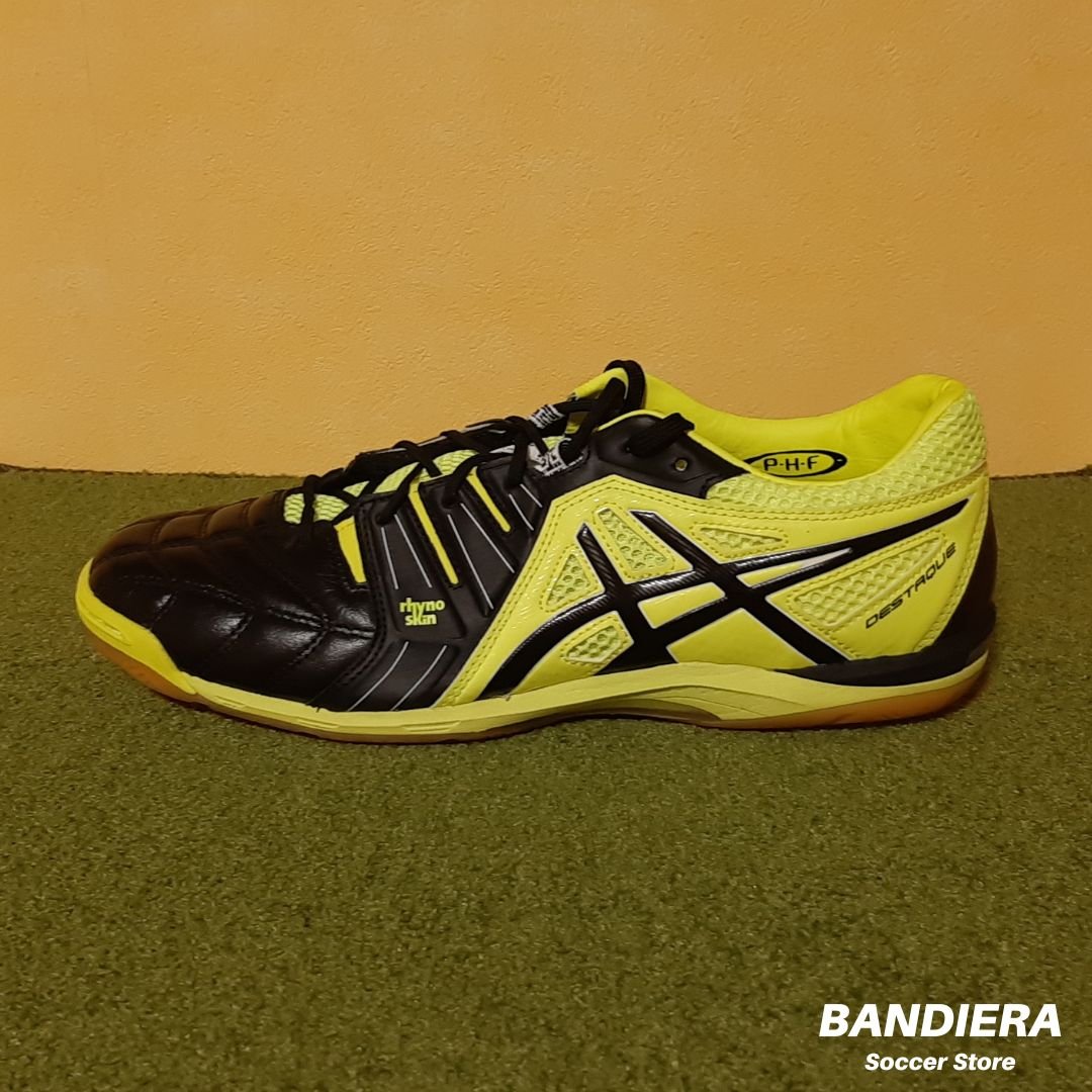 asics フットサルシューズ　ブラック　デスタッキ 5k ASICS アシックス フットサルシューズ デスタッキ 6K（フラッシュ