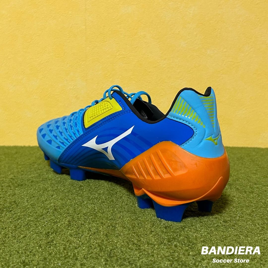 Mizuno イグニタス　サッカーシューズ JP 26.5 オレンジ/シルバー MIZUNO ミズノ イグニタス 3 AS ジュニア(シルバー×オレンジ