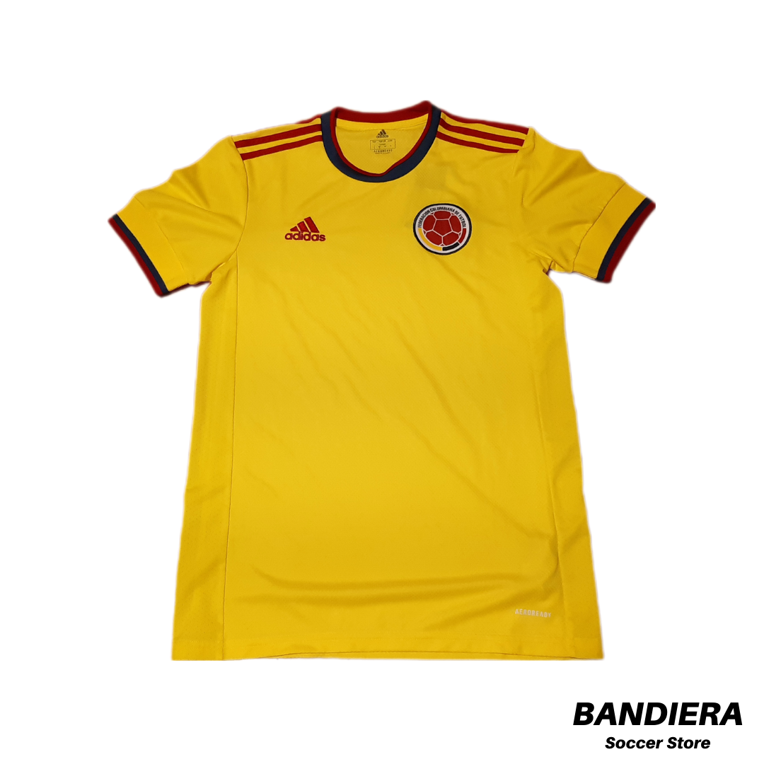 adidas - アディダス 2021 コロンビア代表 ユニフォーム ホーム 半袖 ★レア★ アディダス】2021 コロンビア代表 ユニフォーム ホーム 半袖