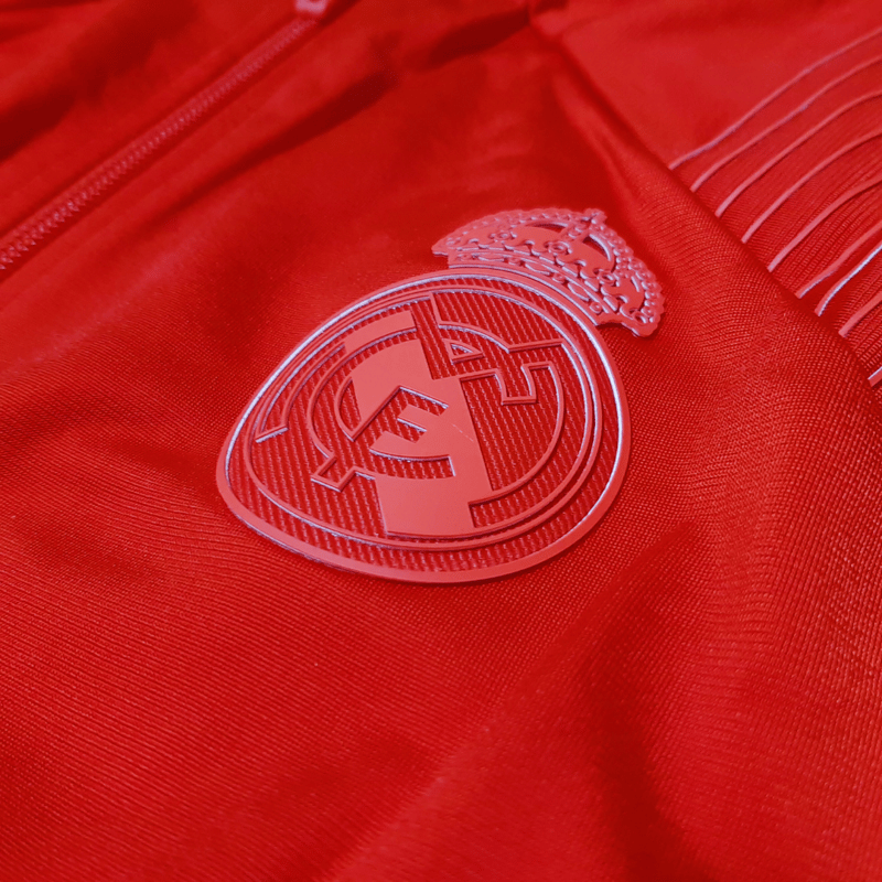 アディダス】レアルマドリード ジャケット 2018/19 ICON（レッド