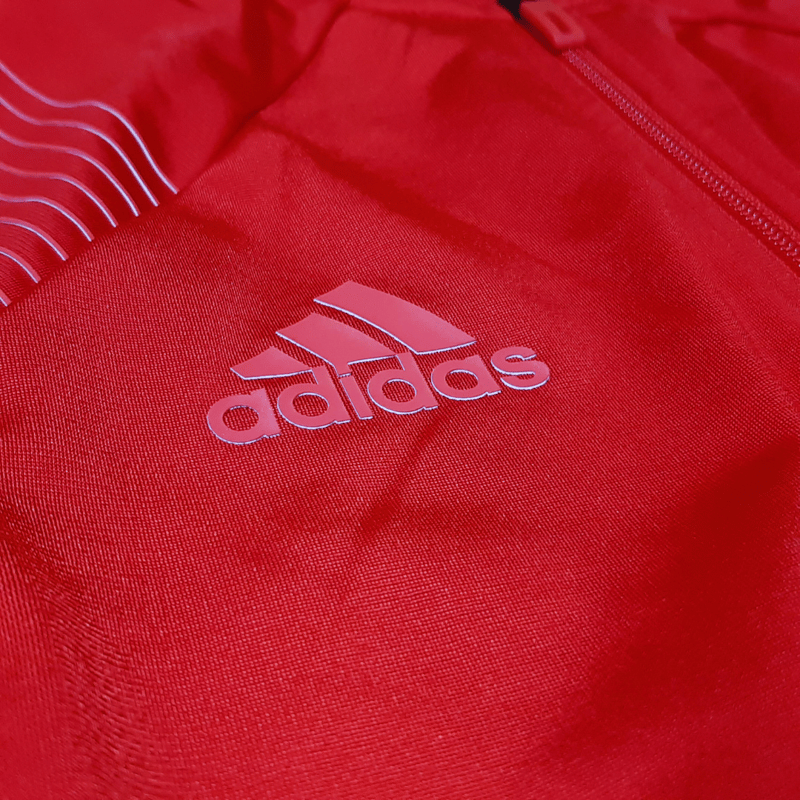 adidas - アディダス レアルマドリード ジャケット 2018/19 ICON（レッド）L レアルマドリード 18/19 ICON ジャージ ＜ OKAフットボール