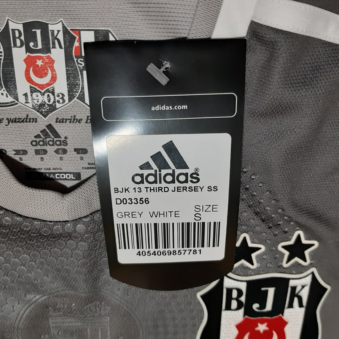 ADIDAS アディダス ベシクタシュ 2013/14 ユニフォーム 3rd M アディダス】ベシクタシュ 2013/14 ユニフォーム 3rd 半袖