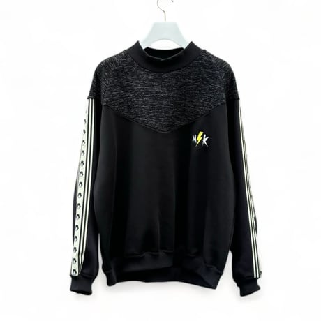 MK-24A-C-CHAPPPIE-SWEAT TYPE-F(BLACK x BEIGE)【masterkey】