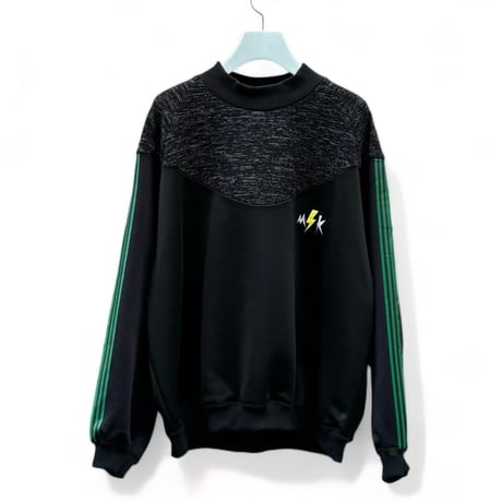 MK-24A-C-CHAPPPIE-SWEAT TYPE-C(BLACK x GREEN)【masterkey】