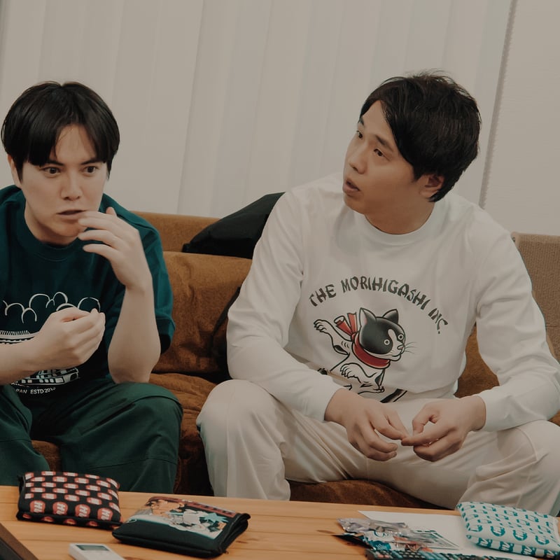 5.6oz L/S Tee : Dancing Senmu | THE・MORIHIGASHI