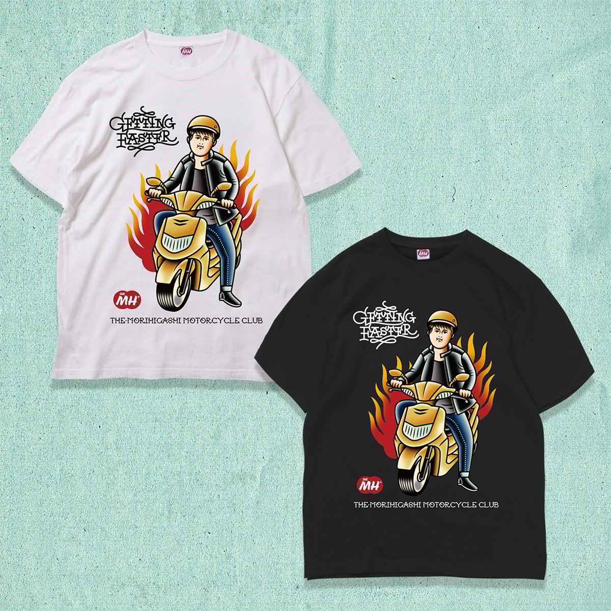 GOLDEN BIKE S/S Tee | THE・MORIHIGASHI ONLINE SHOP