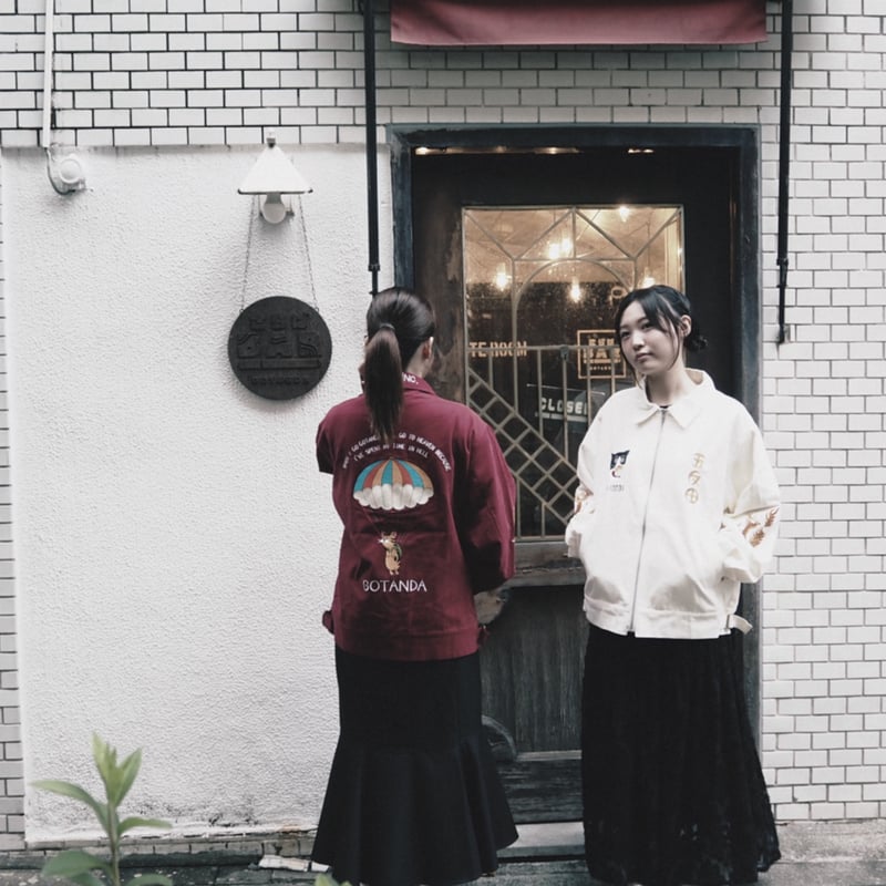 GOTANDA SOUVENIR JACKET-Purple Velour- | THE・MO