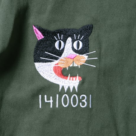 GOTANDA SOUVENIR JACKET-Olive-