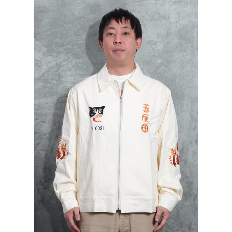 GOTANDA SOUVENIR JACKET-Off White- | THE・MORIHI