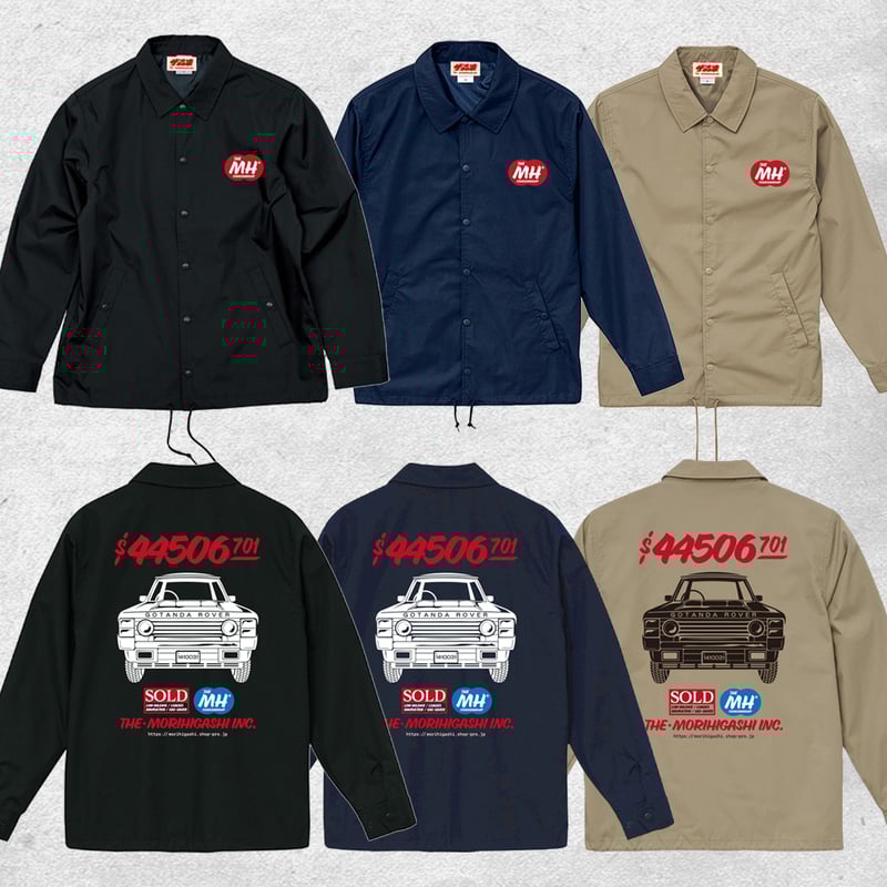 T/C COACH JACKET : GOTANDA ROVER | THE・MORIHIGA T/C COACH JACKET : GOTANDA ROVER | THE・MORIHIGA