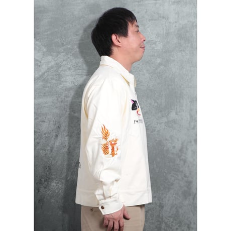 GOTANDA SOUVENIR JACKET-Off White-