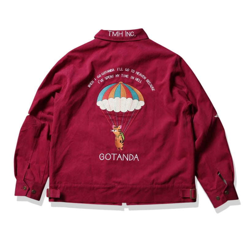 GOTANDA SOUVENIR JACKET-Burgundy- | THE・MORIHIG