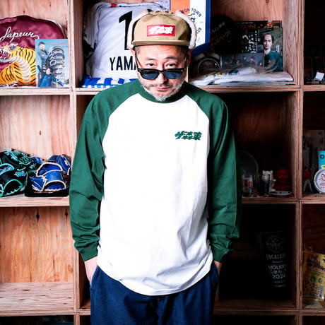 BASEBALL L/S Tee：ザ・森東LOGO