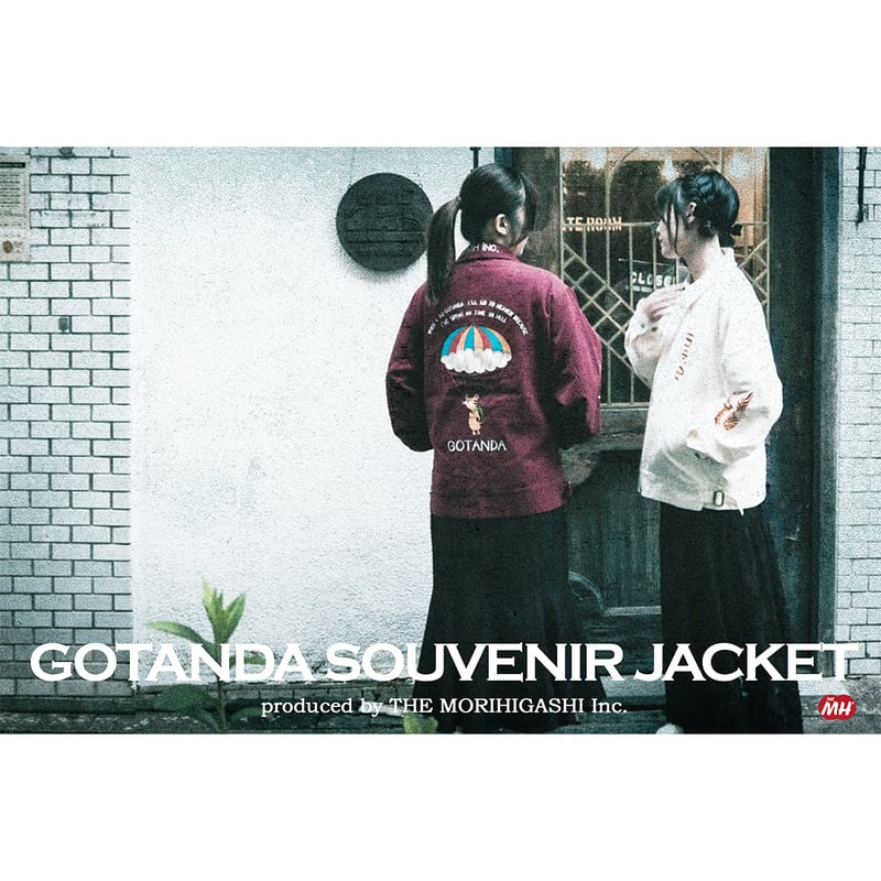 GOTANDA SOUVENIR JACKET-Purple Velour- | THE・MO