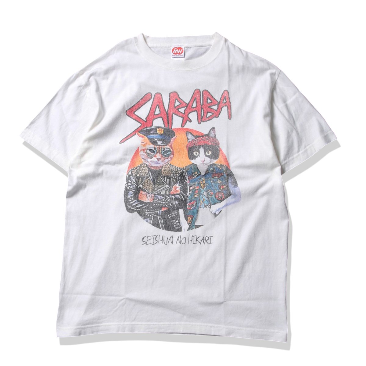 5.6oz S/S Tee - METAL CATS | THE・MORIHIGASHI O