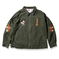 GOTANDA SOUVENIR JACKET-Olive-