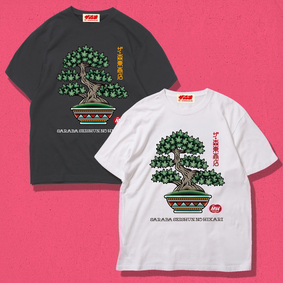5.6oz S/S Tee : MAPLE BONSAI | THE・MORIHIGASHI