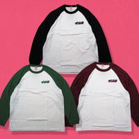 BASEBALL L/S Tee：ザ・森東LOGO