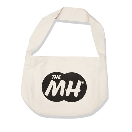 HEAVY CANVAS NEWSPAPER BAG-MH LOGO