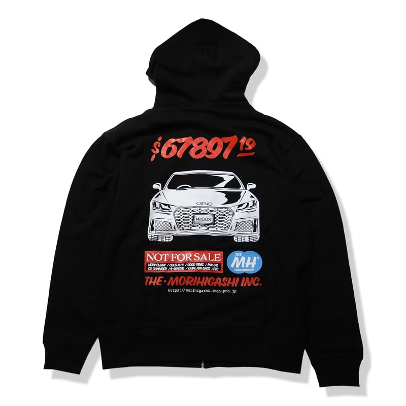 10oz. ZIP-UP HOODIE：GTND | THE・MORIHIGASHI ONLI