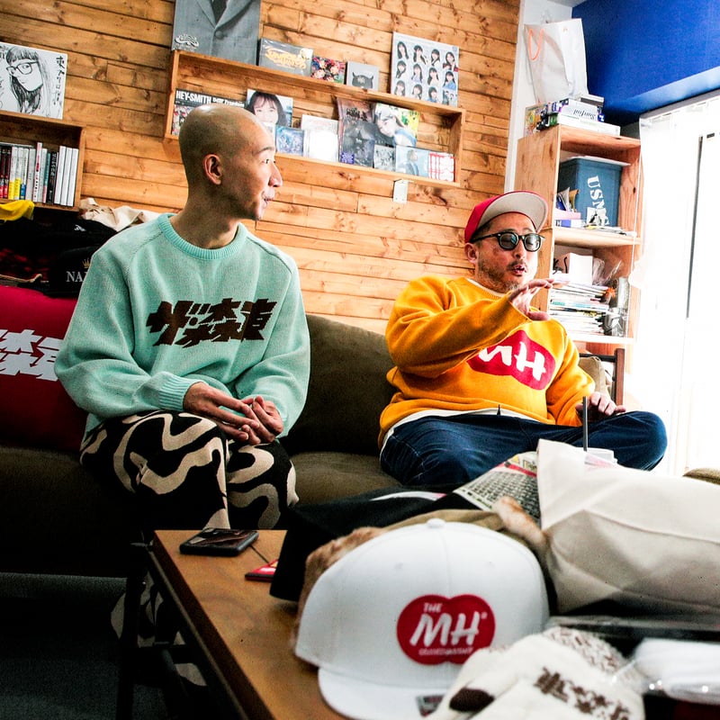 ザ・森東 LOGO Original Jacquard Knit | THE・MORIHIGA