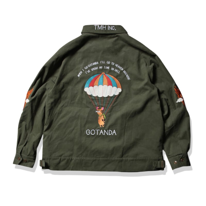 GOTANDA SOUVENIR JACKET-Olive- | THE・MORIHIGASH