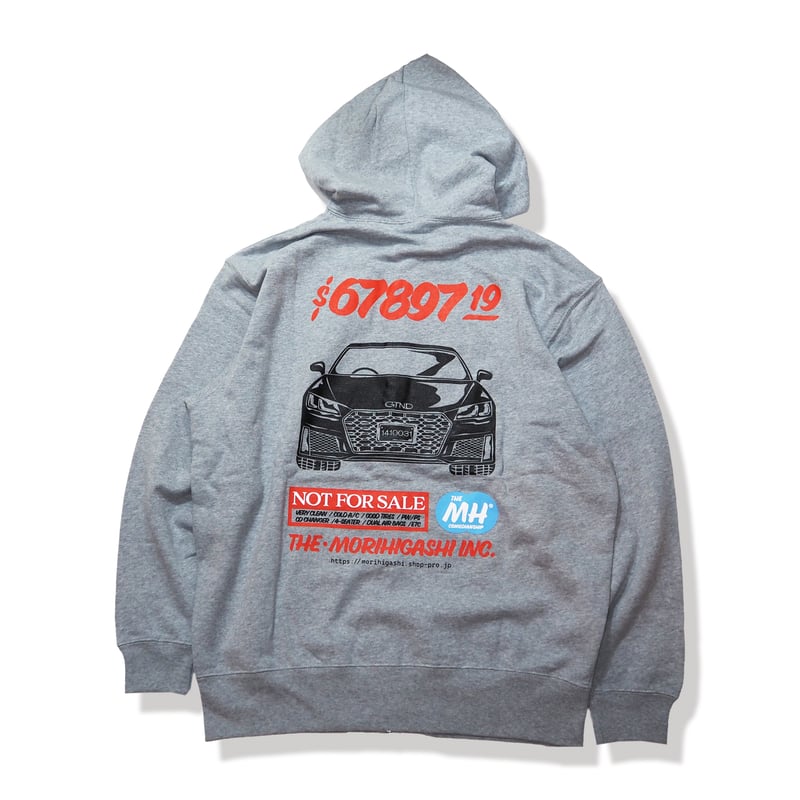 10oz. ZIP-UP HOODIE：GTND | THE・MORIHIGASHI ONLI