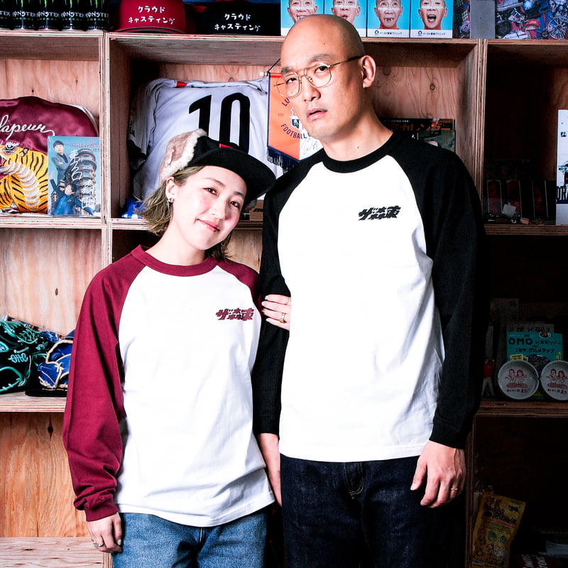 BASEBALL L/S Tee：ザ・森東LOGO | THE・MORIHIGASHI ONL