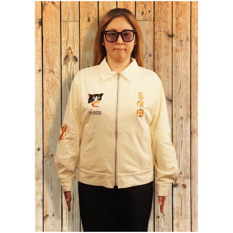 GOTANDA SOUVENIR JACKET-Off White- | THE・MORIHI