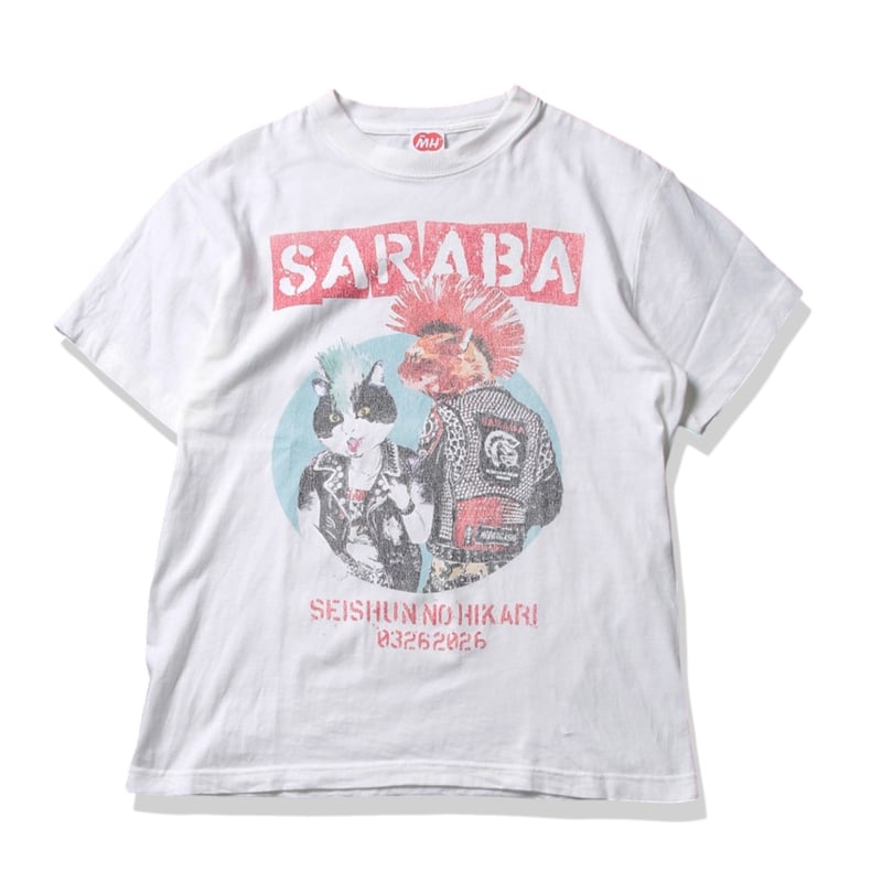 5.6oz S/S Tee - PUNK CATS | THE・MORIHIGASHI ON