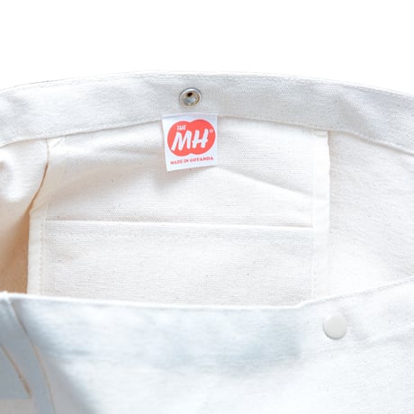 HEAVY CANVAS NEWSPAPER BAG-MH LOGO