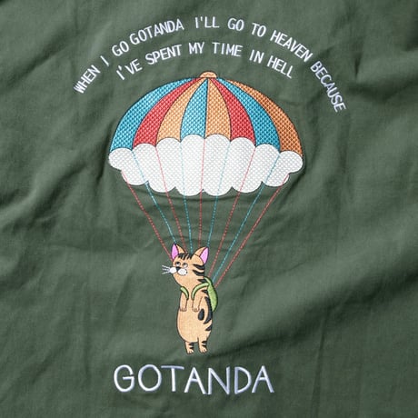 GOTANDA SOUVENIR JACKET-Olive-