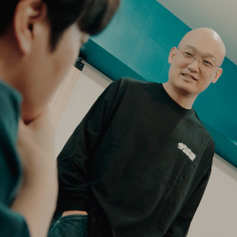 5.6oz Big Silhouette L/S Tee : THE・MORIHIGASHI