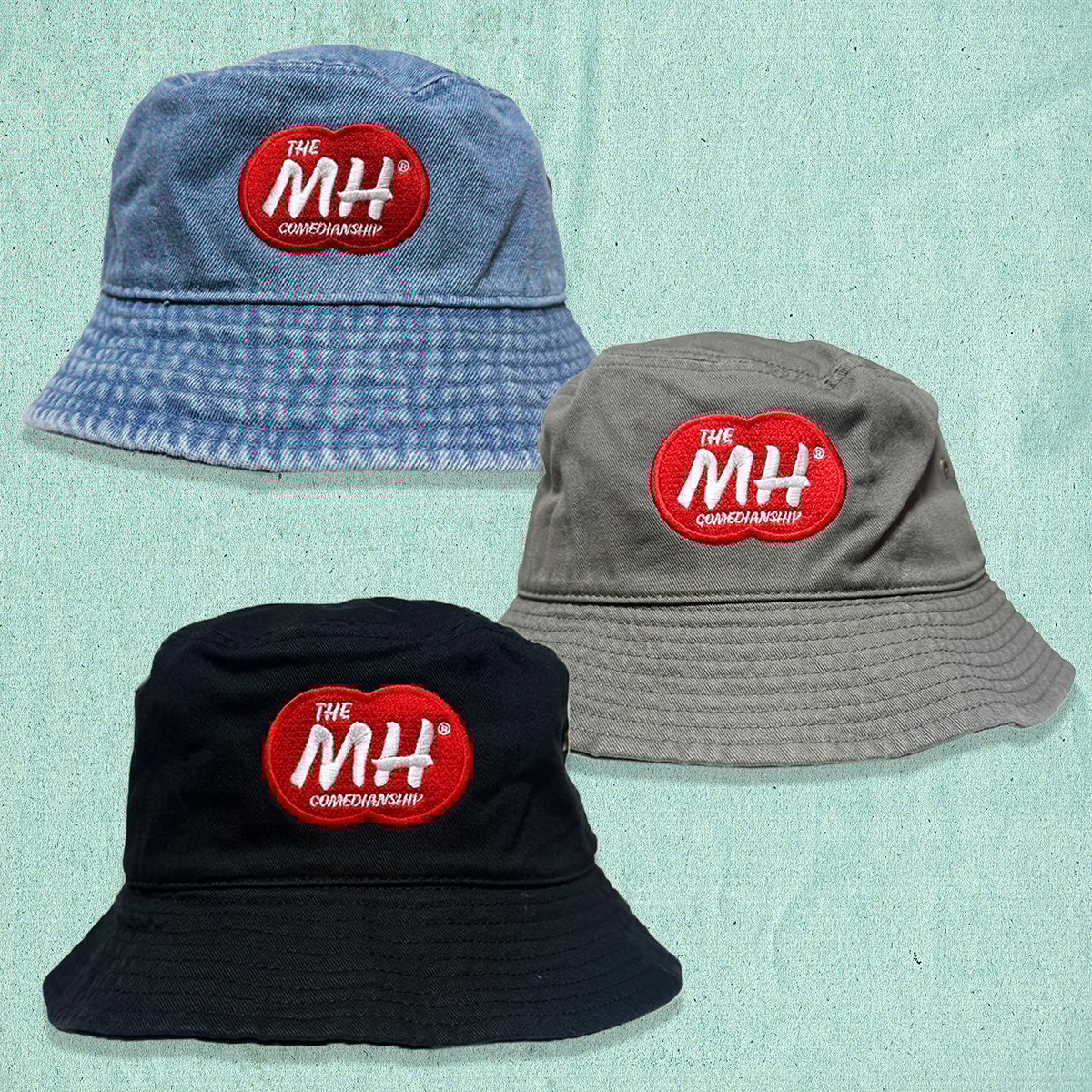 ザ・森東　さらば青春の光　バケットハット　バケハ MH LOGO BUCKET HAT | THE・MORIHIGASHI ONLINE SHOP