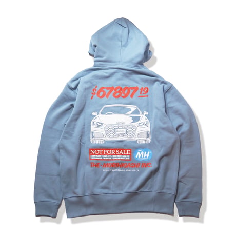 10oz. ZIP-UP HOODIE：GTND