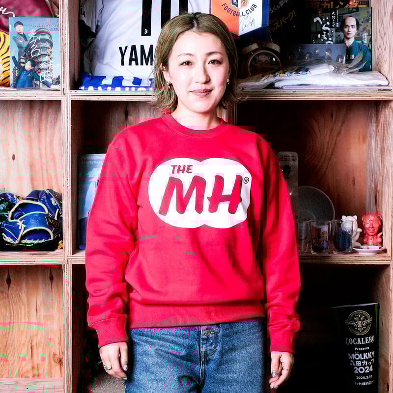 10oz. CREW NECK SWEAT：MH logo | THE・MORIHIGASHI