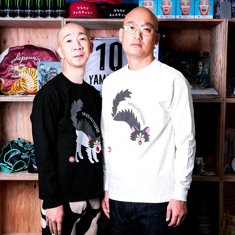 8.1oz US Cotton L/S Tee : Angly Senmu | THE・MOR